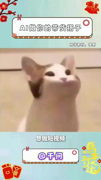 AI做你的带货搭子 #阿里千问 #阿里最强最新Qwen #国产AI #上百款ai不如一个千问 #XXT