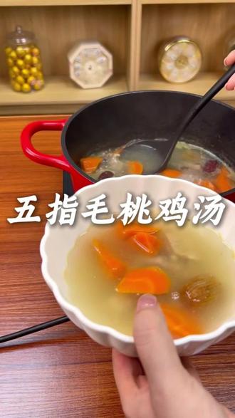 广东回南天必喝的五指毛桃茯苓鸡汤 #煲汤日记 #滋补养生 #广东靓汤