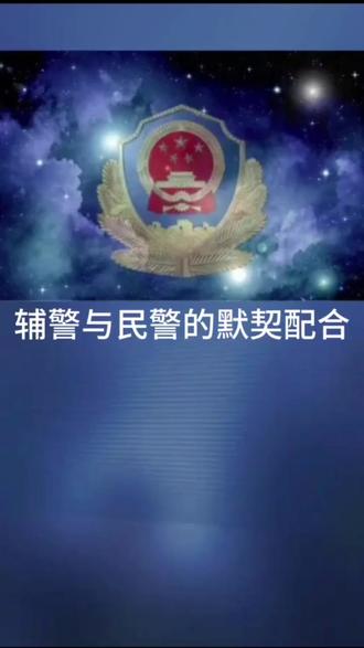 辅警与民警的默契配合 #辅警 #辅警转正 #辅警考试