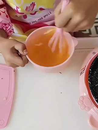 迷你小厨房,简直太酷了,而且煮的东西真的可以吃,锻练孩子的动手能力#厨房好物 #迷你厨房 #锅具 #厨房小家电