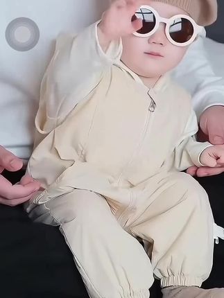 软糯糯的秋款两件套也太懂妈妈的心了吧,连帽设计柔软舒服#高级感穿搭