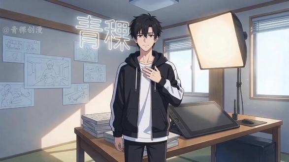 新人动漫博主“青稞”前来报道!!#新人动画 #原创动漫 #二次元 #动漫 #AI创作浪潮计划