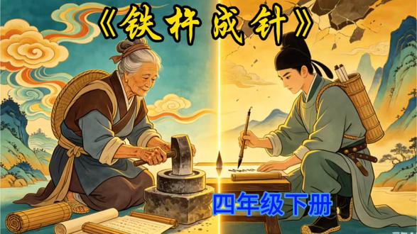 “学渣”李白逃学路上被一位老奶奶上了一课,从此封神
#每天一首古诗词 #创作者中心 #创作灵感 #李白 #铁杵磨成针