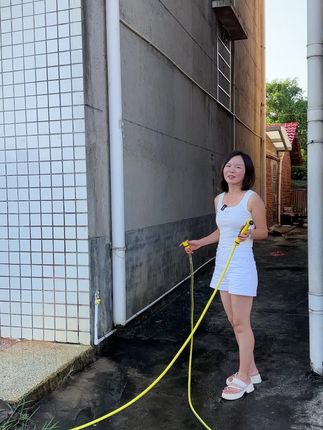 家用水枪套装 接水龙头就可以用#水管水枪