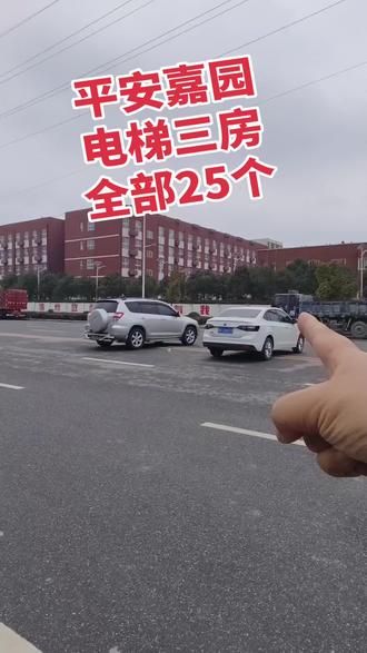 城东平安嘉苑 三房两厅。电梯好楼层 全部25个。#毛坯房 #好房不等人#实景拍摄#同城热点#热门