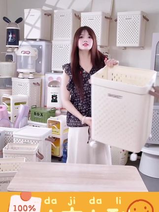 #可折叠脏衣篓#家用脏衣篓#卫生间脏衣篓   可折叠脏衣服收纳筐家用脏衣篮卫生间脏衣篓放衣服神器浴室洗衣篮