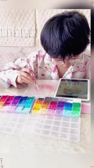 早说有这种拼豆笔呀 #拼豆 #拼豆图纸 #拼豆笔 #手工 #手工diy