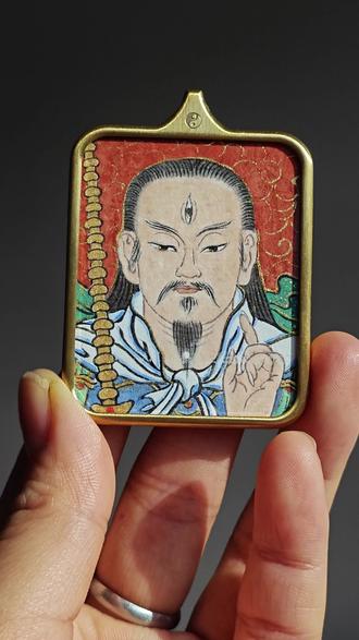 今日上元,祝愿大家福运常随,诸事顺心。
新画的彩色版雷祖,矿物颜料,纯手绘。#手绘 #雷祖 #道牌 #传统文化 #九天应元雷声普华天尊