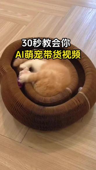 用Ai制作宠物带货视频保姆级教程 #宠物用品 #宠物带货 #ai #猫咪种草好物 #教程