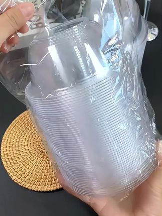 #一次性碗 #一次性餐碗 #水晶碗 #一次性碗真的很省心 #实用好物