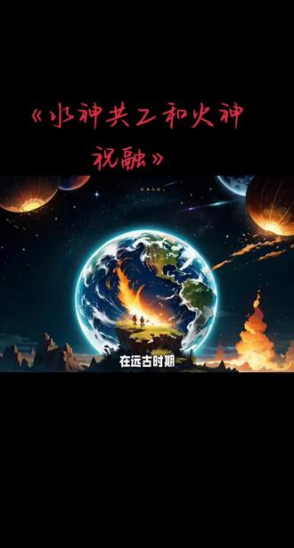 神话故事小说改编《水神共工和火神祝融》