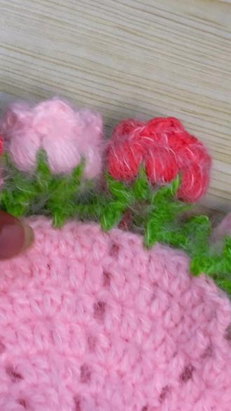 铃兰花叶子教程(一)#铃兰花教程 #毛线钩织 #铃兰花钩织教程 #新手零基础钩织教学 #手工diy