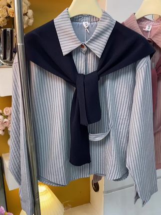 秋季大上新#韩系穿搭 #衬衫 #运费险 #秋季穿搭