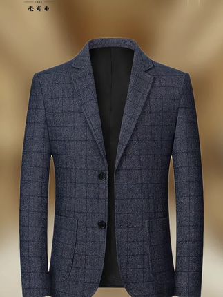 老爷车春秋薄款洋气小西装#品质男装 #西服 #西装外套