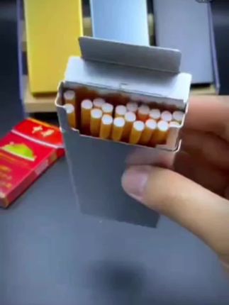 铝合金烟盒细支专用烟盒整包装创意细支保护盒下滑打开