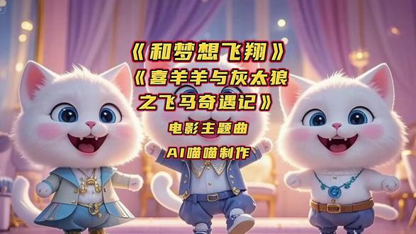 《和梦想飞翔》《喜羊羊与灰太狼之飞马奇遇记》电影主题曲
