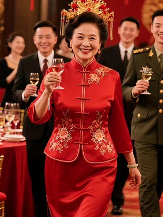 #添喜气喝喜太婆 一杯喜太婆千年喜文化 #中国喜酒喜太婆 喝喜酒沾喜气 #在家也可以喝的喜酒 开创者#中国优秀民族品牌喜太婆 国潮喜酒 #喜太婆