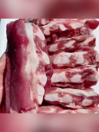 优选长胸骨 猪排边 软骨带肉带硬骨 整根发 排骨边脆骨肉