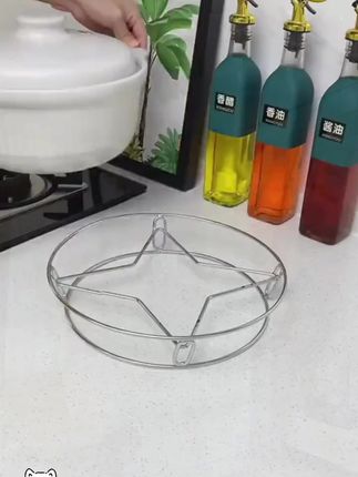 加大不锈钢锅架蒸架多功能厨房置物架防烫锅垫隔热架大小通用#不锈钢锅架 #不锈钢锅架推荐 #锅架 #防烫锅垫 #隔热架