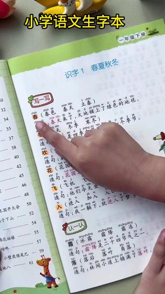 小学语文上册1-3年级生字组词造句本知识点全文注音日记作文素材#13年级 #小学语文 #生字组词 #作文素材 #知识点注音