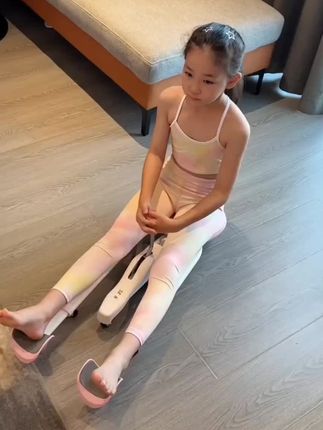 比纳一字马训练器抻腿环保开胯神器韧带拉伸劈叉#可调#拉筋#美腿#瑜伽#好物推荐