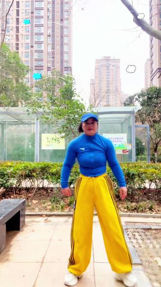 一半忙一半伤完整版 #全民健身 #简单易学 早上6点直播雨天☔️直播取消了