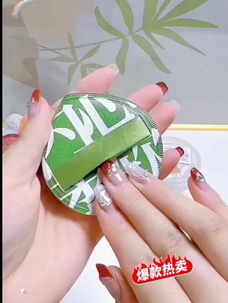 #上热门 化妆师都在用的棉花糖粉扑,加大号上妆快,还不卡粉,收到都有包装盒#持妆不假面 #棉花糖粉扑