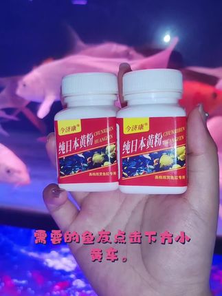 养鱼常备鱼用黄粉,一粉搞定多种鱼儿问题#养鱼日记 #黄粉 #创作灵感 #养鱼日记 #观赏鱼