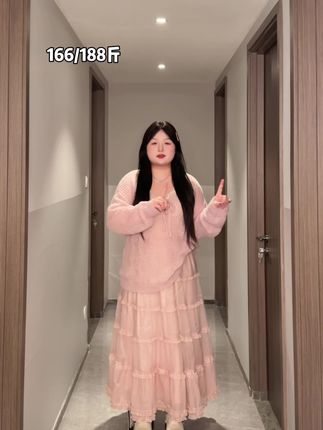 #大码女装 #大码搭配 #胖mm穿搭 #显瘦穿搭
