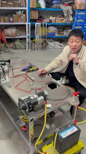 单缸三 四轮接线视频