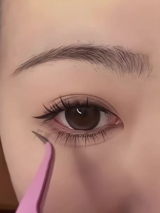 #假睫毛推荐 喜欢自然款下睫毛的宝看过来!这个双尖小火苗就是自然款!上班通勤都可以的!这个是免胶版不用胶水的!#拯救手残党 #自然又有存在感的睫毛 #下睫毛教程 #人人都可以是睫毛精