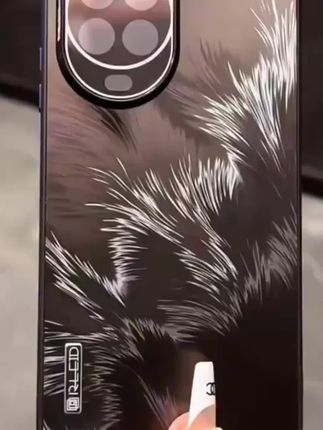 星空流光羽纹手机壳iphone16pr0Ma×15华为Ⅴi∨0荣耀#高品高颜值#超吸睛#裸机手感#长在心巴上了#好物推荐🔥