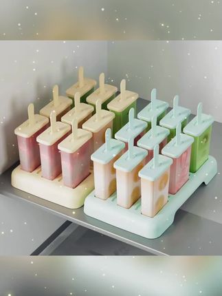 好物推荐 食品级雪糕模具太赞啦!多支装超实用,做冰棍冰棒超方便,轻松制冰。#雪糕模具 #食品级材质 #家用多支装 #制冰神器 #DIY冰品