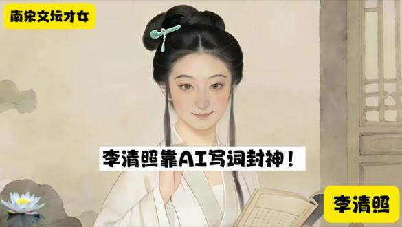 #李清照 剪映|李清照遇上AI,直接开挂!
#剪映 #AI神器 #古风创作 #爆款模板