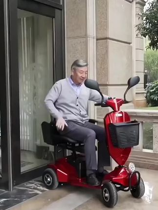 #老年代步车 #老年四轮代步车 #适老化产品 #老年代步车锂电池 #老年代步车电动四轮车