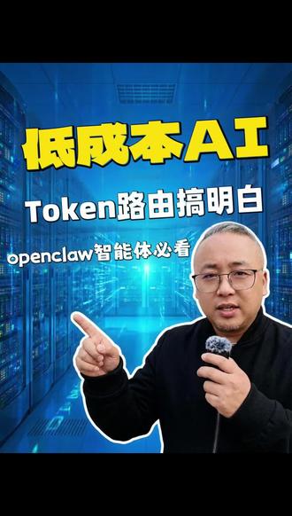 OpenClaw Token 路由火爆全网!一分钟看懂原理、优势与谷歌封禁边界,个人轻量使用安全又划算。#openclaw #AI #AGI #token #薅羊毛