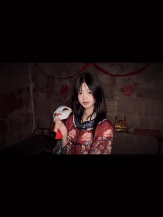 我提笔月下临摹她#密室npc