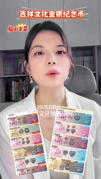 2026吉祥文化金银纪念币预约抽签教程,不用找人代抢,自己报名#教程 #吉祥文化金银币 #福利 #金币云商 #金币云商抽签