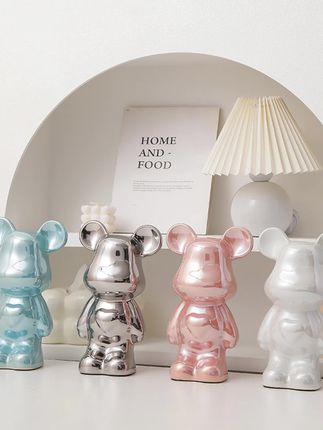 玄关酒柜摆件客厅电视柜装饰品#暴力熊摆件 #暴力熊储蓄罐 #暴力熊 #提升幸福感好物 #好物推荐