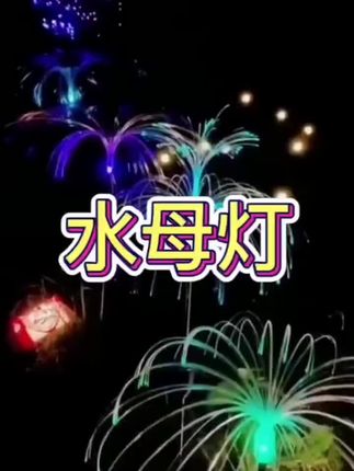 家里有院子的朋友一定要买这种太阳能水母灯,插在院子里简直太好看了#太阳能水母灯#水母灯 #太阳能庭院灯 #装饰灯 #彩灯