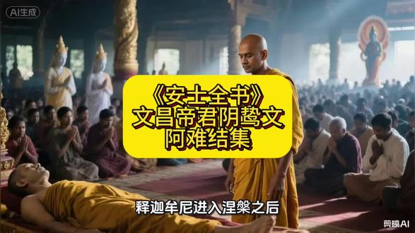 《安士全书》文昌帝君阴鸷文——阿难结集 #行善积德#因果轮回一切皆有定数