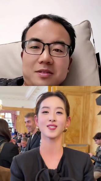 章泽天巴黎时装周真的赢麻了!简约黑装、仪态端庄,同框超模气场不输,生图比精修还能打。从奶茶妹妹到从容大女主,气质与格局双在线,这才是东方女性的高级感。#章泽天 #巴黎时装周