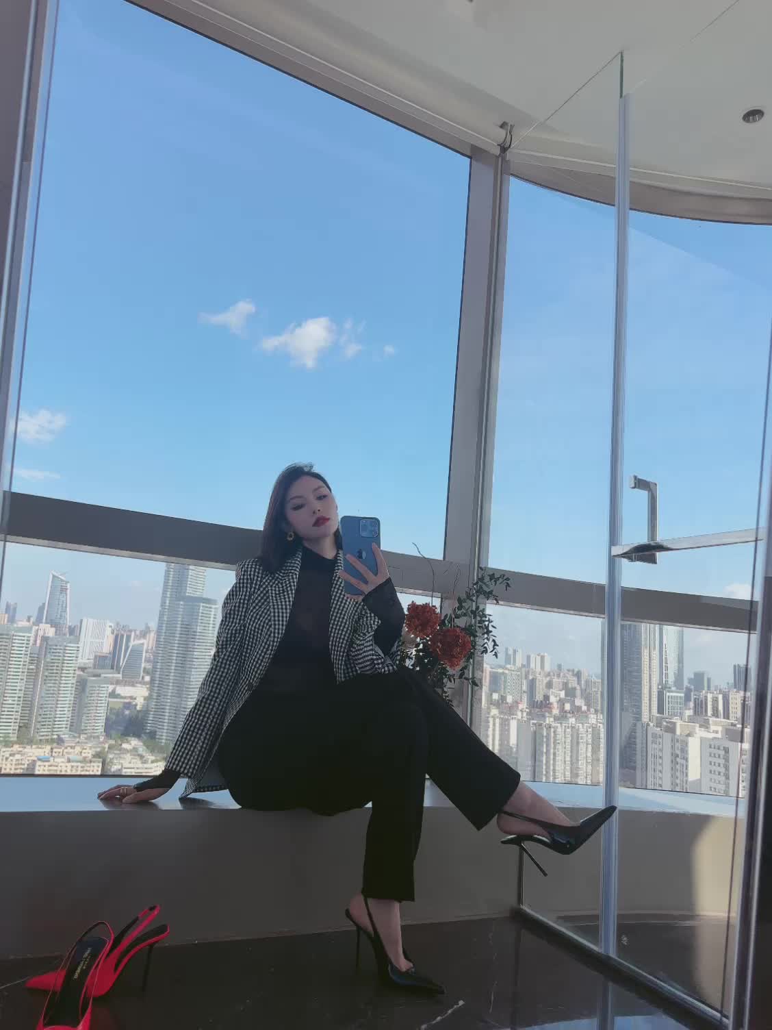 #vlog日常 #分享 #圣罗兰 #对镜拍 #正装