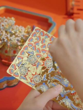 十里红妆点翠喜扇3D立体拼图模型手工拼装专属结婚国风礼物送礼#古风古韵之美 #凤冠头饰 #仙女风 #原创视频 #国风古韵