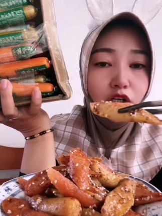 沙欧迪喜馋哥52g清真食品清真优质香肠鸡肉肠40根/牛肉风味肠40根#香肠鸡肉肠 #牛肉风味肠 #清真香肠