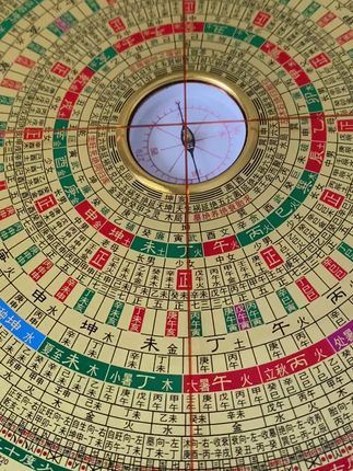 八寸24辰大字体三合盘