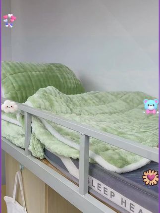 牛奶绒夹棉加绒床笠床罩2025新款加厚珊瑚绒学生宿舍床垫保护罩#床笠  #牛奶绒床笠  #学生宿舍  #加厚保暖