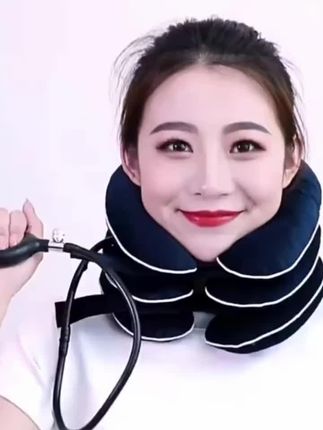 圣迪欧颈椎牵引器家用颈托护颈脖子充气式颈椎拉伸牵引器