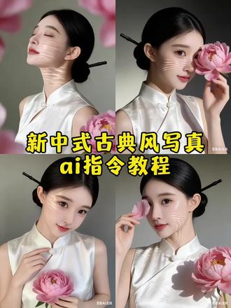 新中式古典风写真ai指令教程来了 ai玉兰旗袍写真怎么生成 芍药古风写真ai 芍药古风写真ai教程 芍药古风写真 新中式旗袍写真ai 新中式旗袍写真ai指令 新中式旗袍写真ai特效 新中式旗袍ai生成口令 新中式旗袍ai生成指令 新中式写真ai口令 新中式写真风格ai口令 新中式写真ai 新中式写真ai生成 新中式写真ai指令 #新中式旗袍的正确打开方式 #中式古典风 #国风写真照 #豆包出大片有两把刷子 #豆包ai