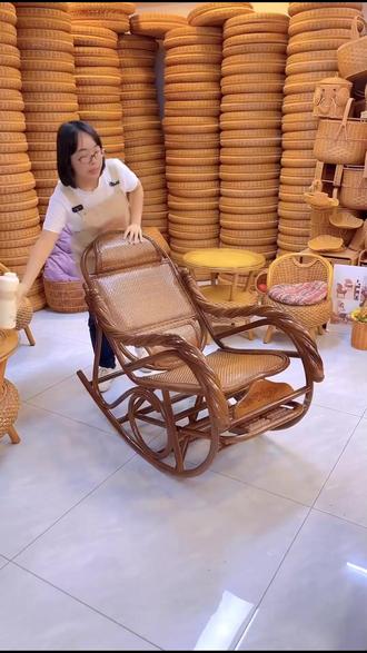 手工藤编椅!新中式风坐感超舒服还百搭?